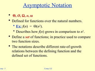 DSA Asymptotic Notations and Functions.ppt