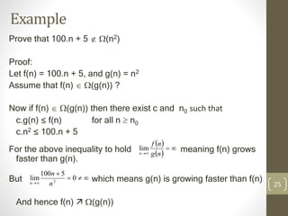 N0 Meaning In Math 02 asymptotic notations | PPTX