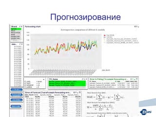 Прогнозирование
 