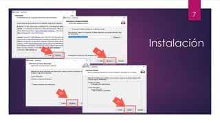 Instalación
7
 