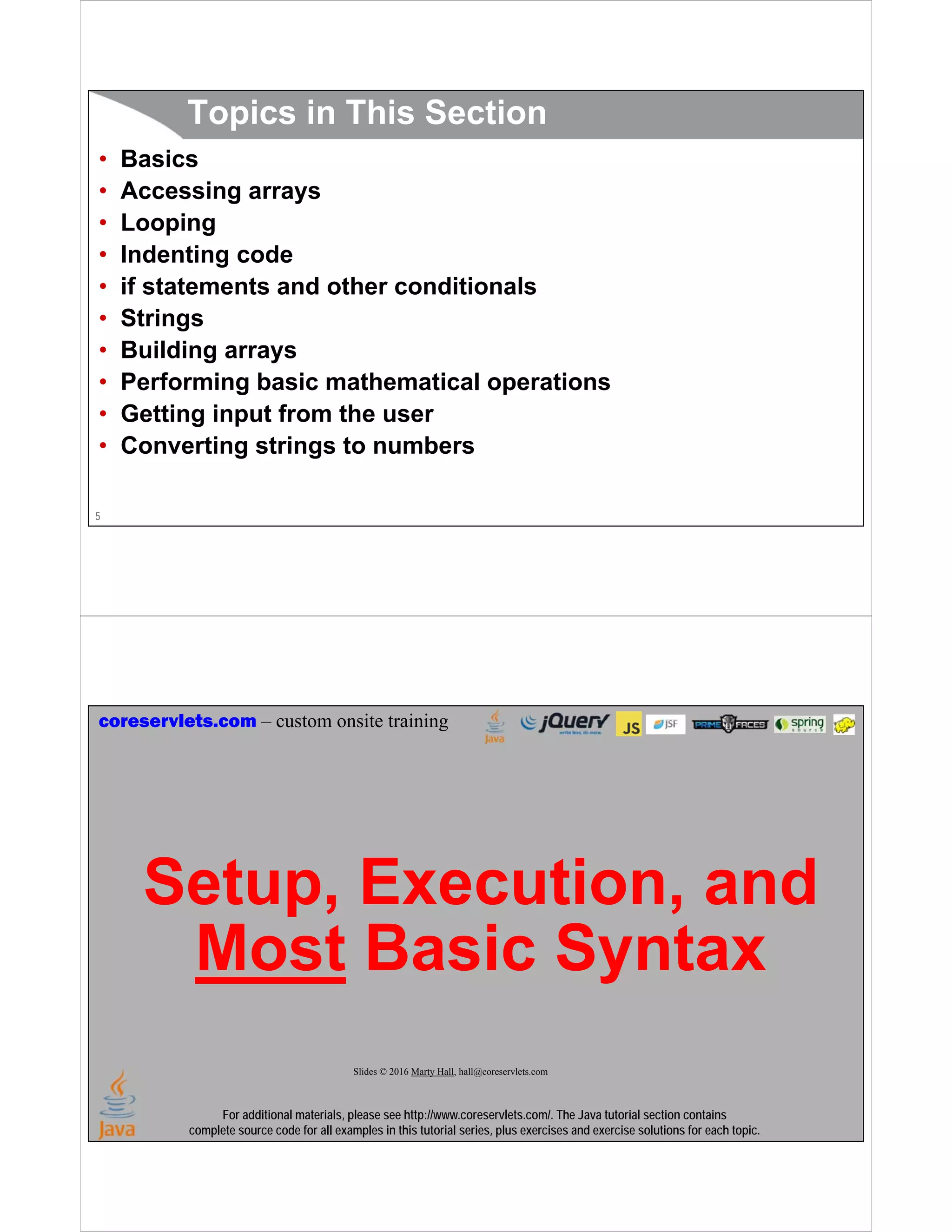 How to start learning java | PDF