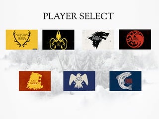 PLAYER SELECT

 