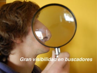Gran visibilidad en buscadores
                
 