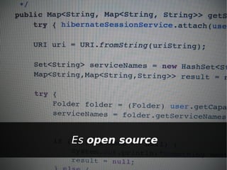 Es open source
           
 