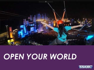 Inovação sempre!
Uma de suas primeiras e mais conhecidas
ações de marketing aconteceu durante os
Jogos Olímpicos de 1928, em Amsterdã,
quando um avião escreveu no céu com
fumaça o nome da marca.
 