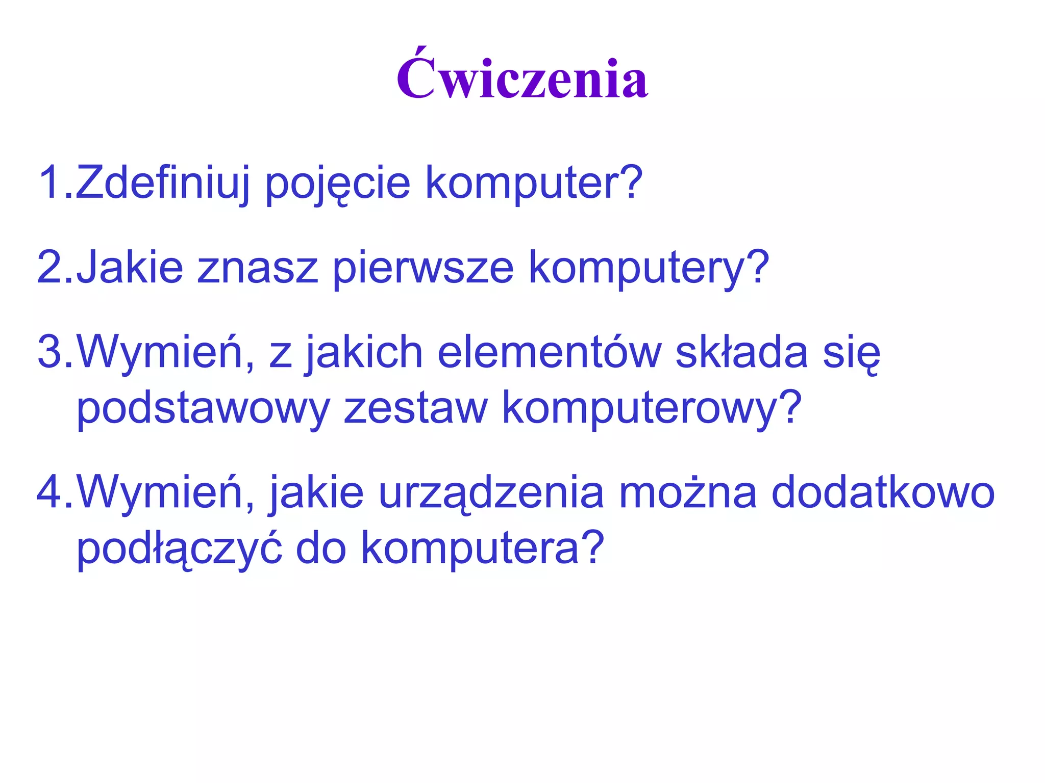 02 budowa zestawu komputerowego | PPT