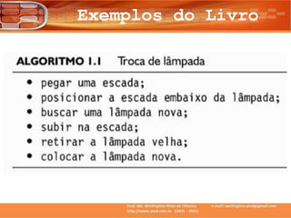 Exemplos do Livro
 