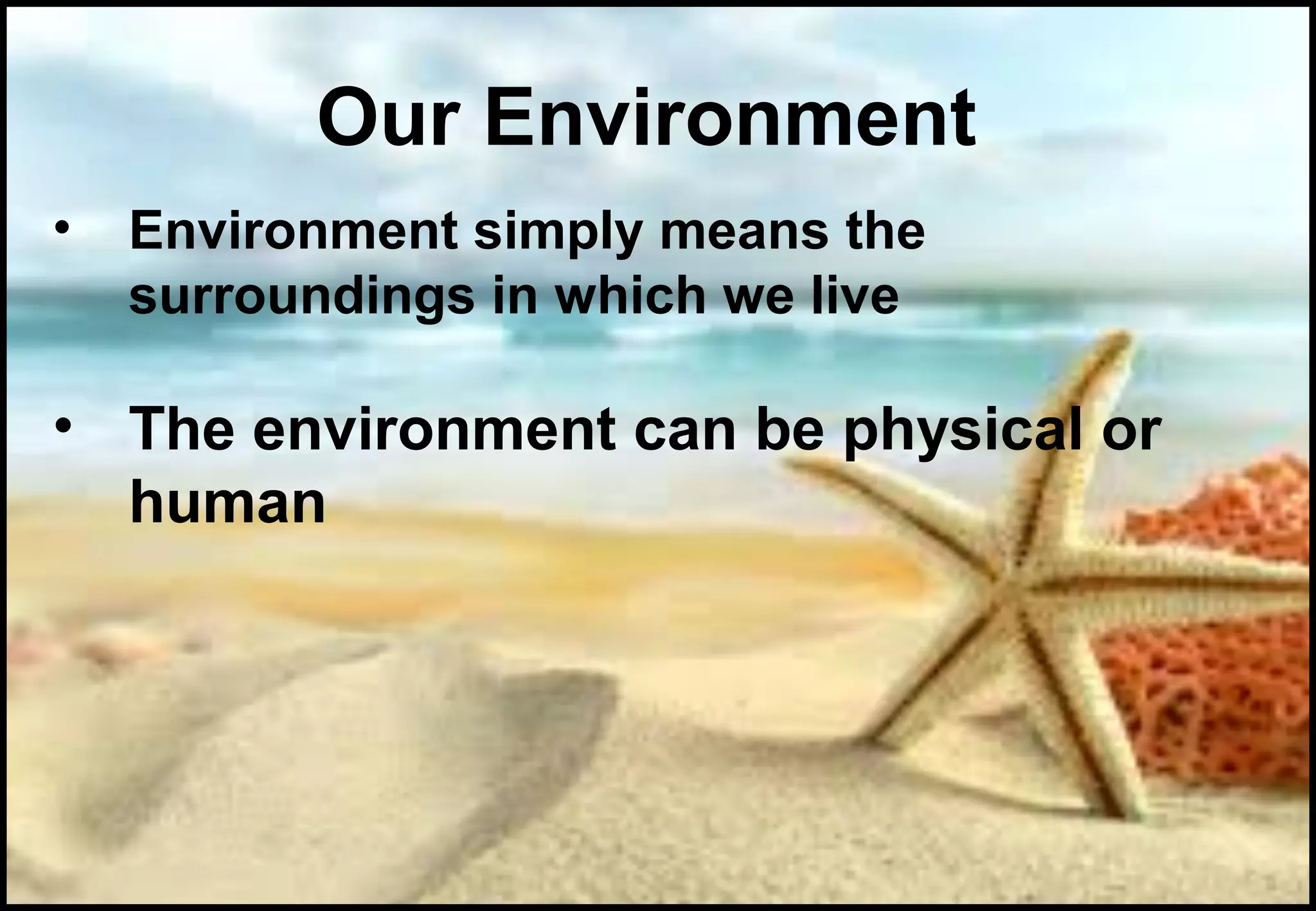 Physical and Human Geography | PPT