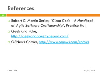 Clean Code | PDF