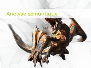 Analyse sémantique
 