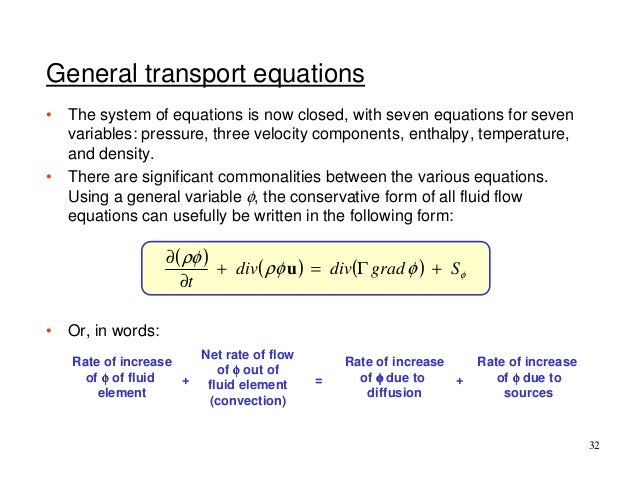 flow rate logistics 02 conservation equations