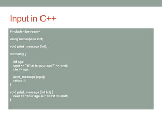 2CPP02 - C++ Primer | PPTX