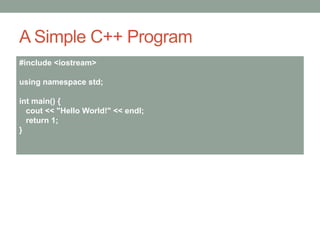 2CPP02 - C++ Primer | PPTX