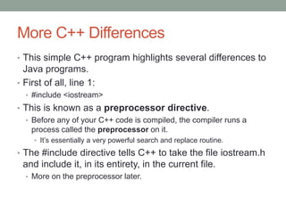 2CPP02 - C++ Primer | PPTX