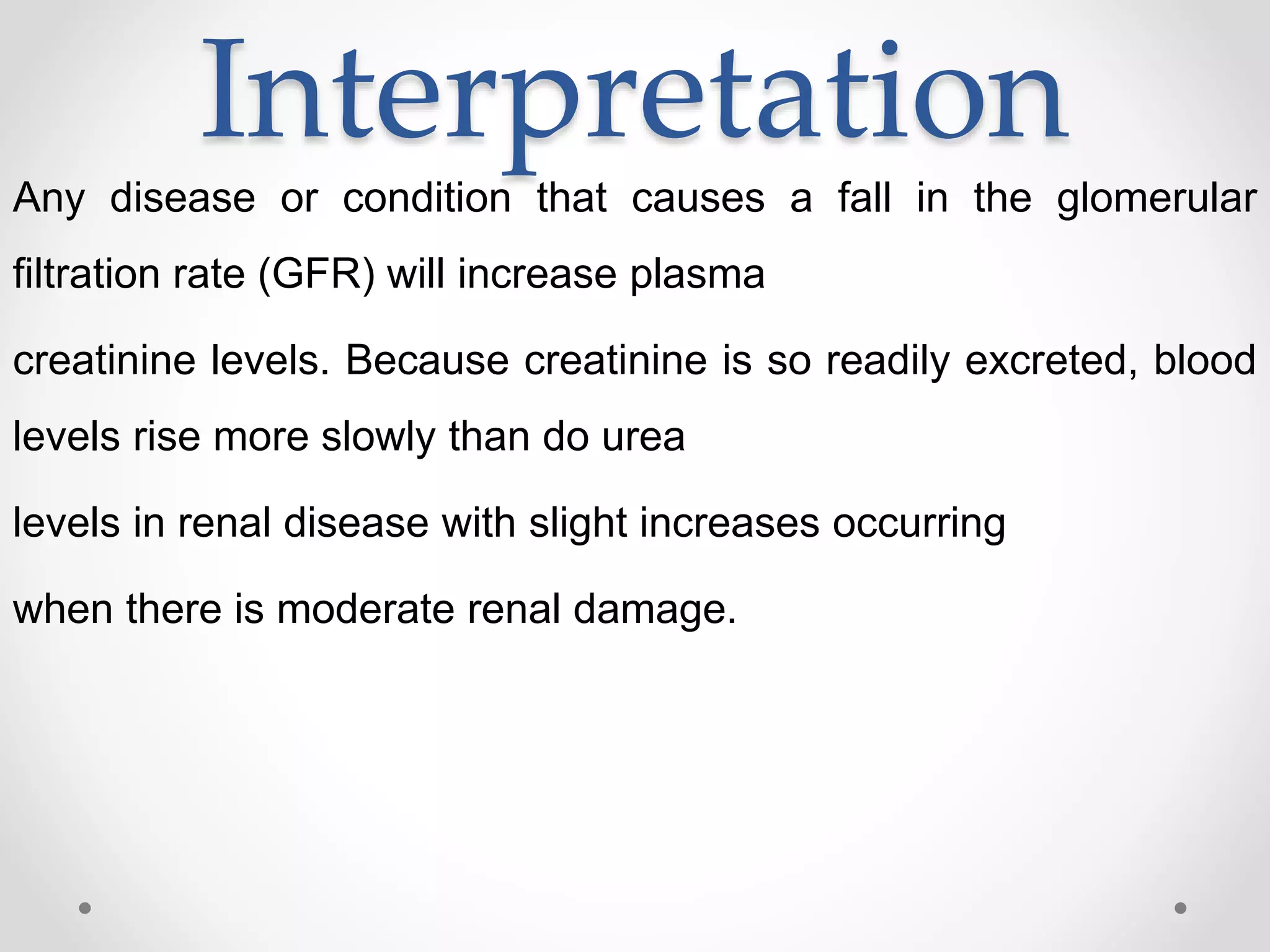 Creatinine ppt