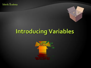 p       q

                        i




Introducing Variables
 