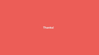 Thanks!
 