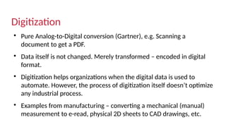 Digitated Example digitization empowers organizations to adapt and thrive in an ever ...