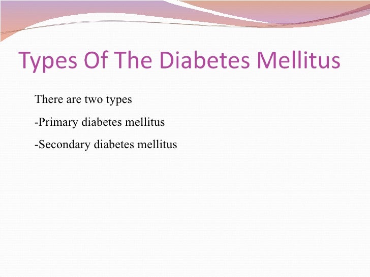 DIABETES MELLITUS