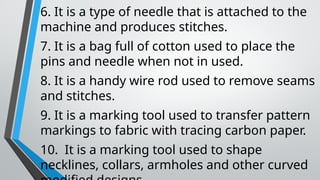 02-DRM 7- Sewing tools and equipment.pptx