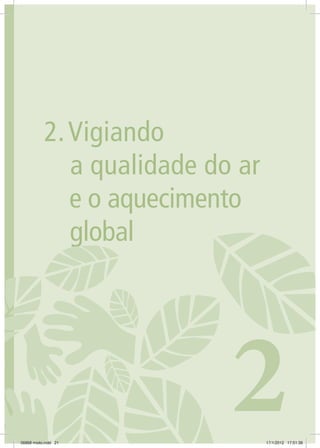 21
2.	Vigiando
a qualidade do ar
e o aquecimento
global
206868 miolo.indd 21 17/1/2012 17:51:38
 
