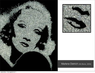 Marlene Dietrich (Vik Muniz, 2004)


sexta-feira, 19 de agosto de 11
 