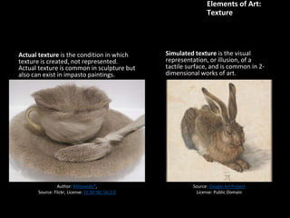 Elements of Art & Principles of Design | PPTX