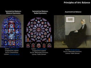 Balanced Pattern Elements of Art & Principles of Design | PPTX