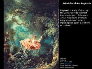 Elements of Art & Principles of Design | PPTX