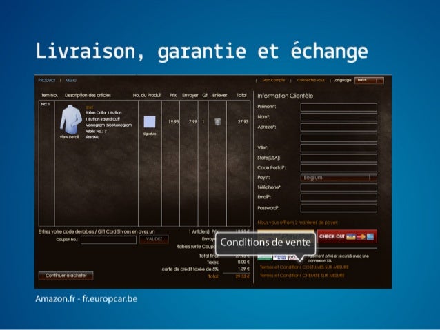 Ergonomie e-commerce - Tunnel de conversion slideshare - 웹