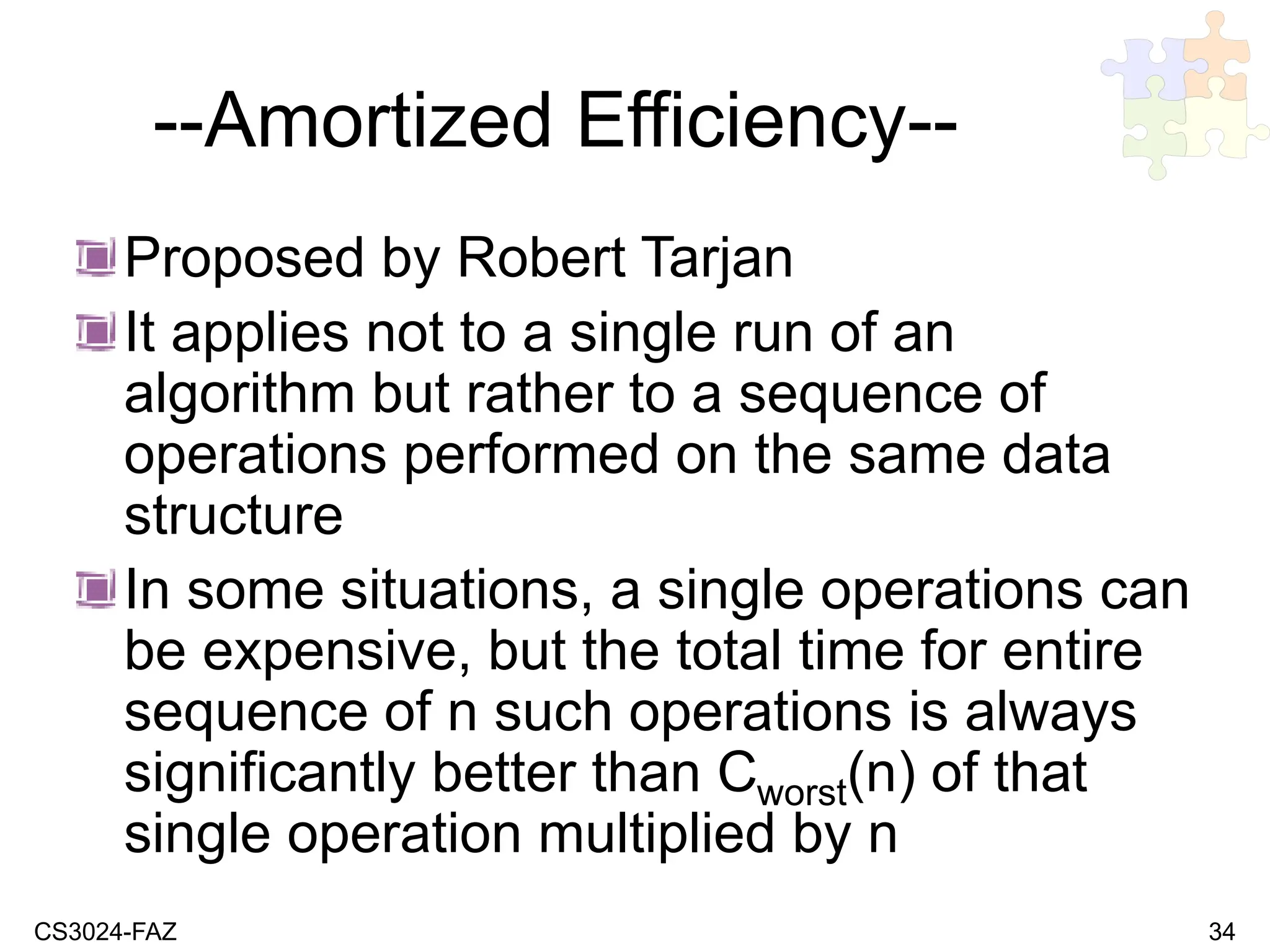 02 faz a first step toward algorithm complexity analysis ppt