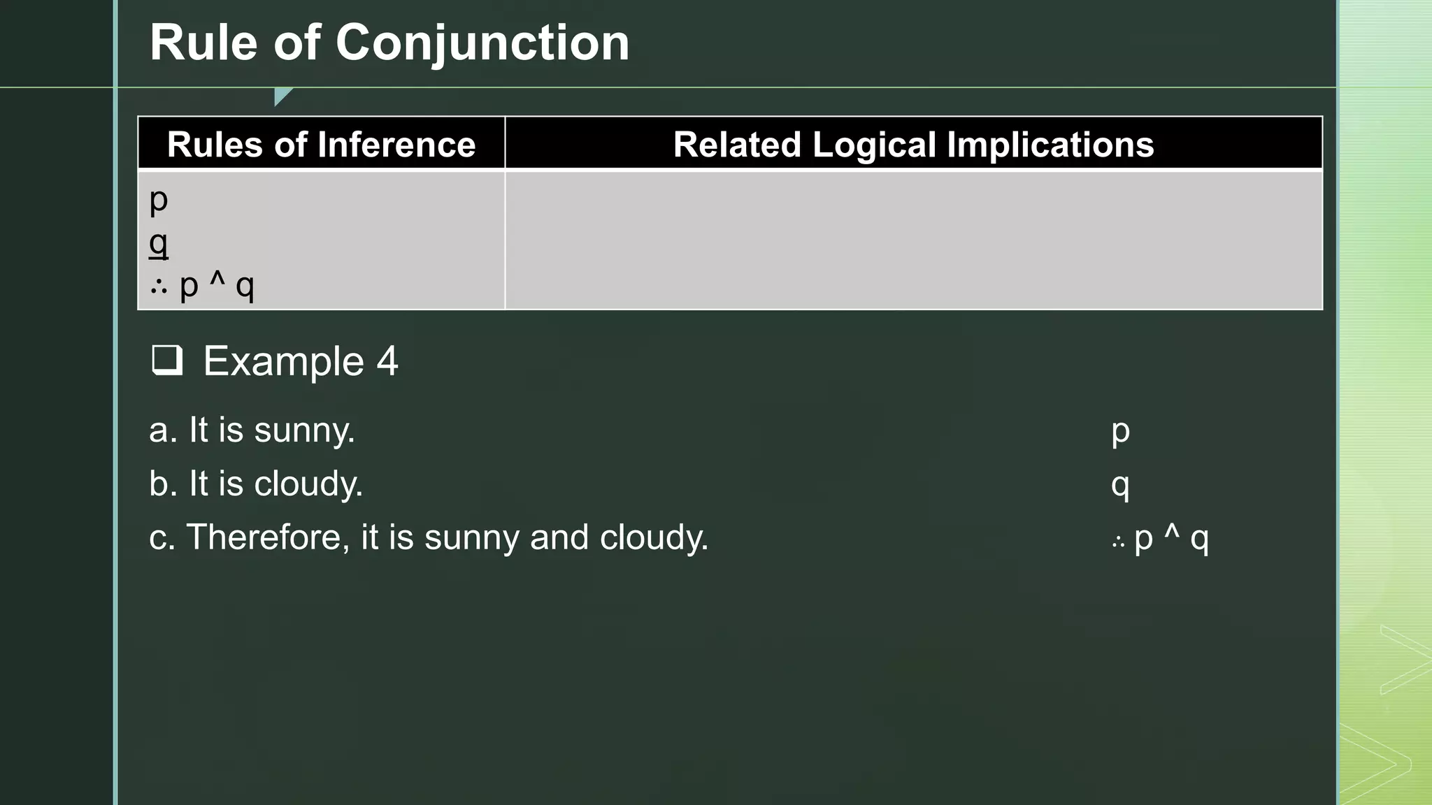 Formal Logic - Lesson 7 - Rules of Inference | PDF