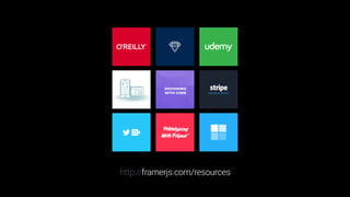 http://framerjs.com/resources
 