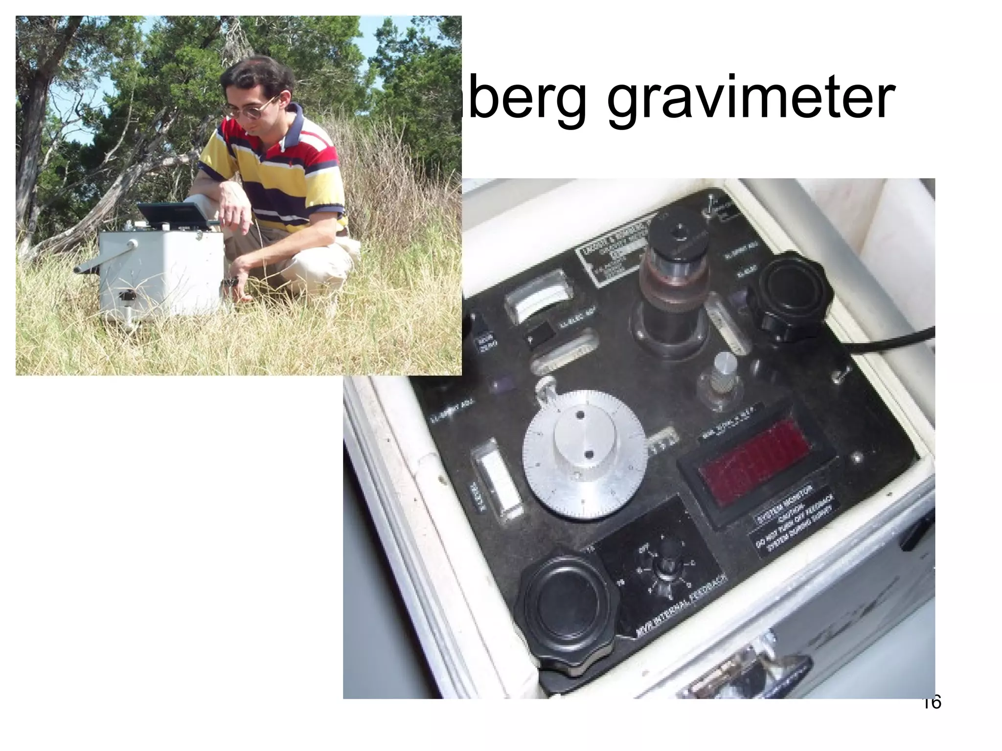 Lecoste Romberg gravimeter

16

 