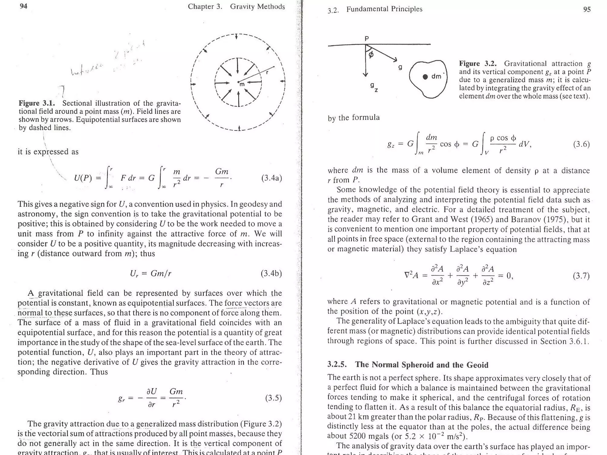 Gravity force and Gravity Potential

67

 