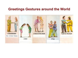 Greetings Gestures around the World

 