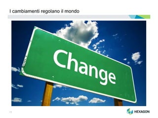 13
I cambiamenti regolano il mondo
 
