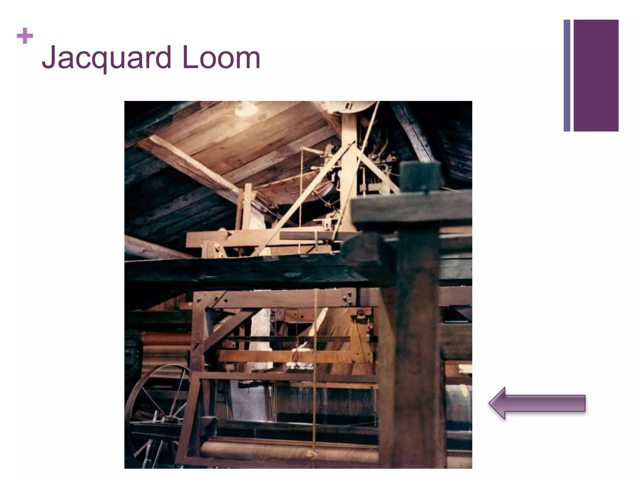 +
Jacquard Loom
 