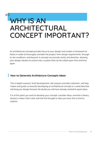 Comprehensive Guide to Developing Architectural Concepts in Design | PDF