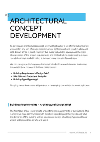 Comprehensive Guide to Developing Architectural Concepts in Design | PDF