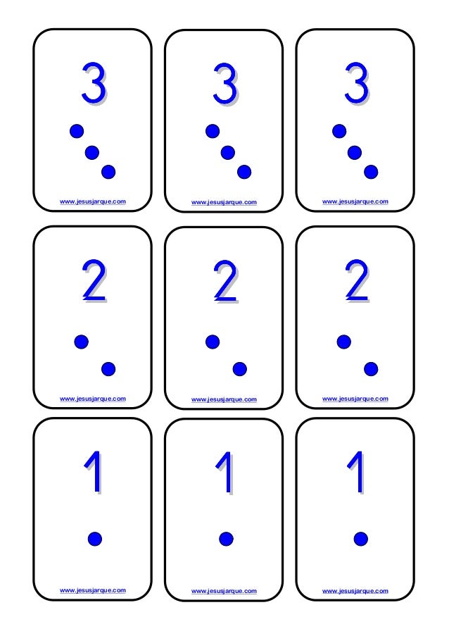 juego de cartas con numeros