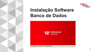 Instalação Software
Banco de Dados
40
 