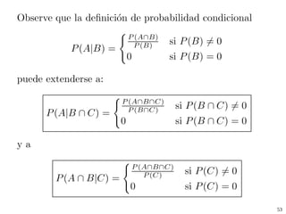 Probabilidad condicional con varias variables aleatorias 