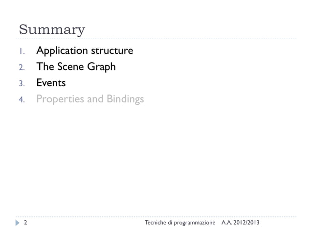 JavaFX fundamentals | PPT
