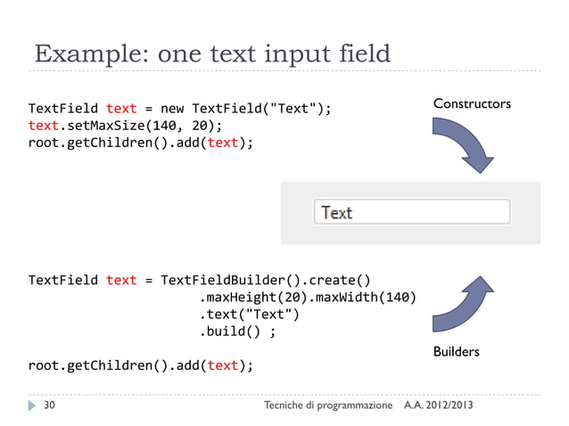 JavaFX fundamentals | PPT