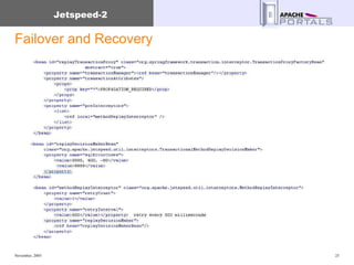 Failover and Recovery 