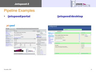 Pipeline Examples /jetspeed/portal  /jetspeed/desktop 