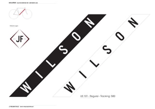 DEVELOPMENT selected downtube font - compliments logo




                                                                                                   N
                                                                N
 Head Logo -




                                                                                          O
                                                            O

                                                                              S
                                                        S

                                                                  L
                                                        L

                                                            I
                                     I
                                                            W
         W



                                                                US 101 - Regular - Tracking: 500



J.F Wilson cycles THD1161 FINAL Major project
 
