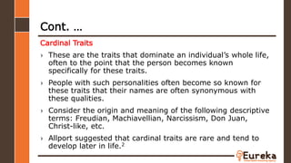 Cardinal Disposition Examples Leadership Theories | PPTX