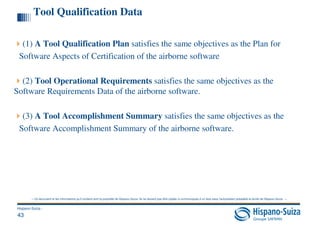 20090113 02 - Les outils de qualimétrie dans la certification des logiciels avionique